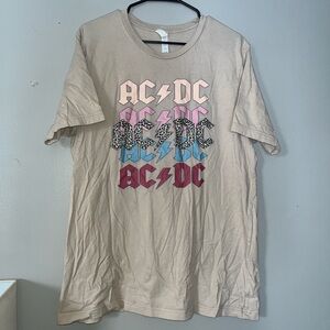 Bella + Canvas “AC/DC” Graphic T-Shirt (Previously Owned)